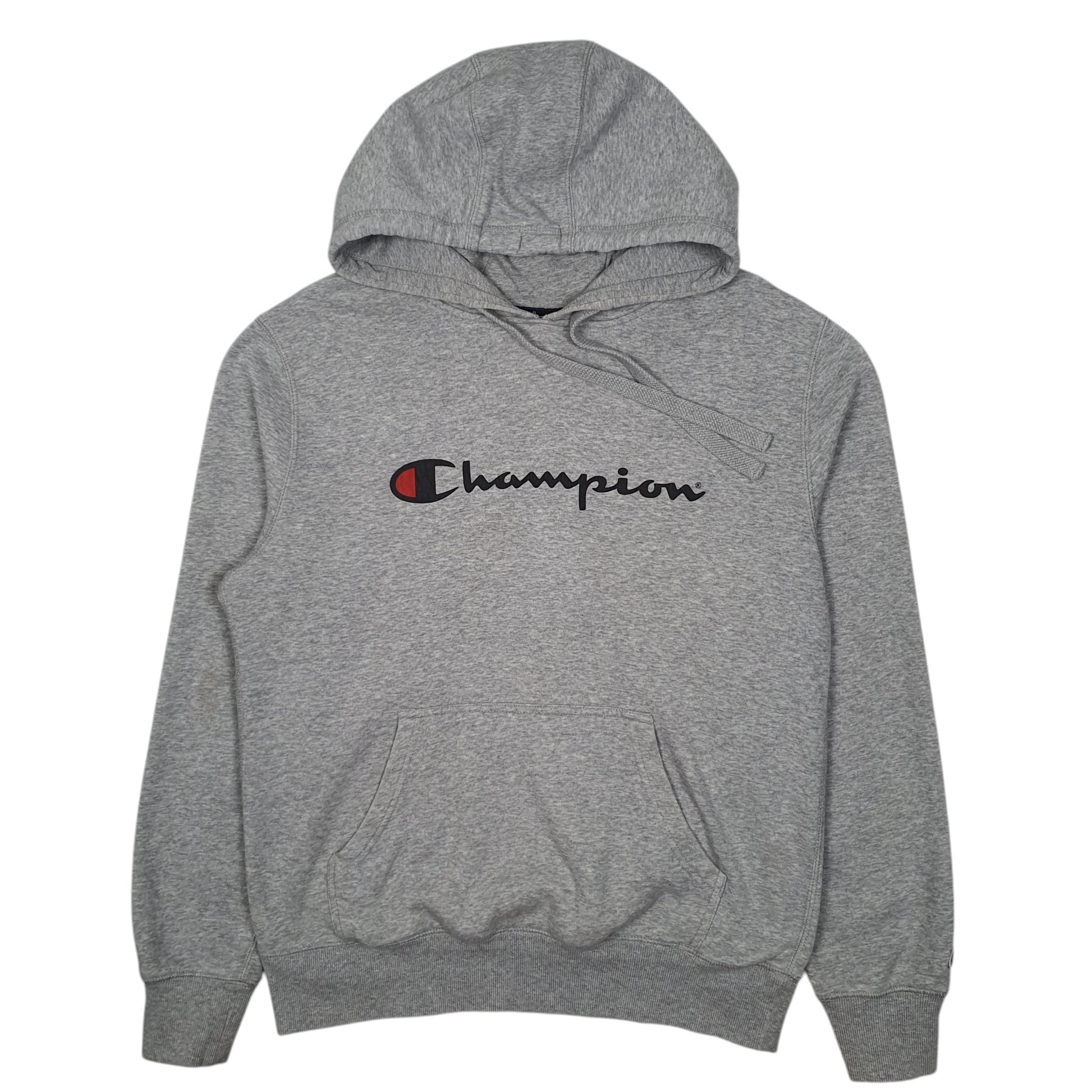 Mens Grey Champion  Hoodie Jumper