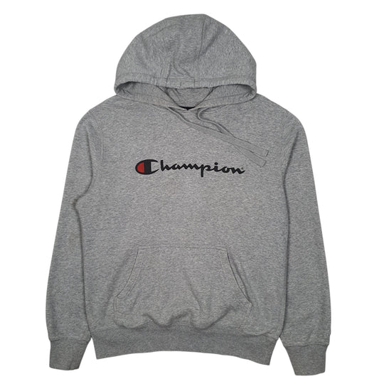 Mens Grey Champion  Hoodie Jumper