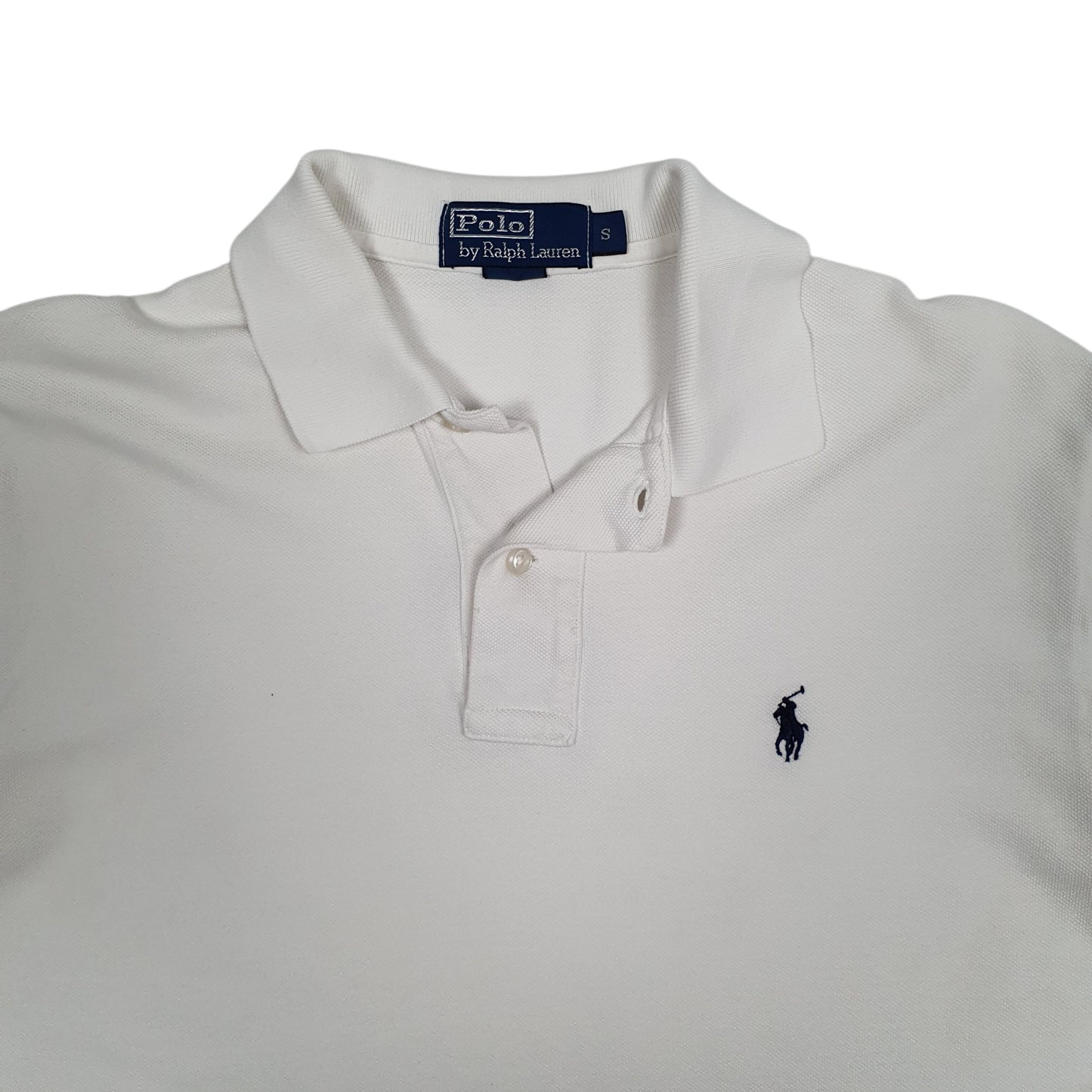 Mens White Polo Ralph Lauren   Polo Shirt
