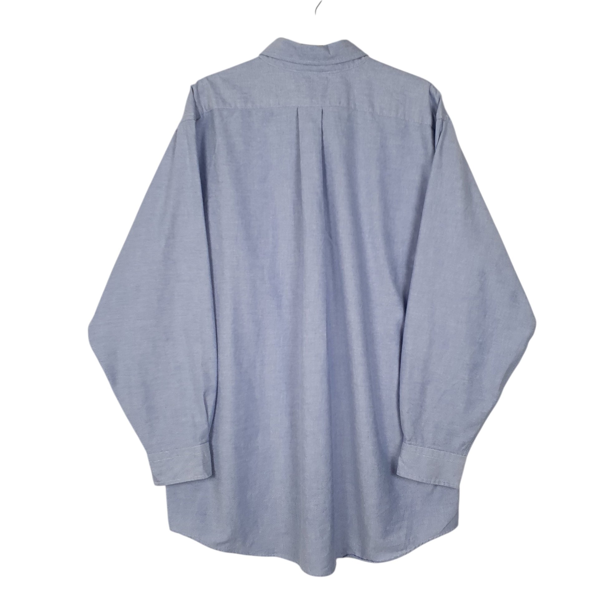 Mens Blue L.L.Bean Vintage 90s  Shirt