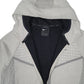 Mens White Nike Hoodie Full Zip Jumper