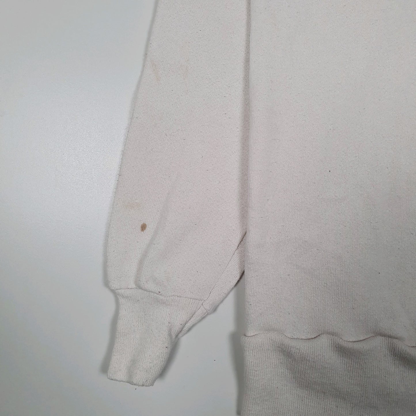 Mens White Pannill Ft Lauderdale Vintage 90s Made In USA Crewneck Jumper