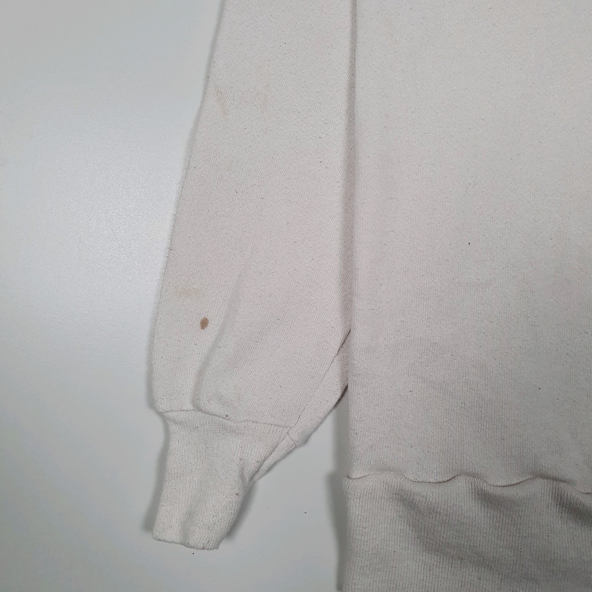 Mens White Pannill Ft Lauderdale Vintage 90s Made In USA Crewneck Jumper