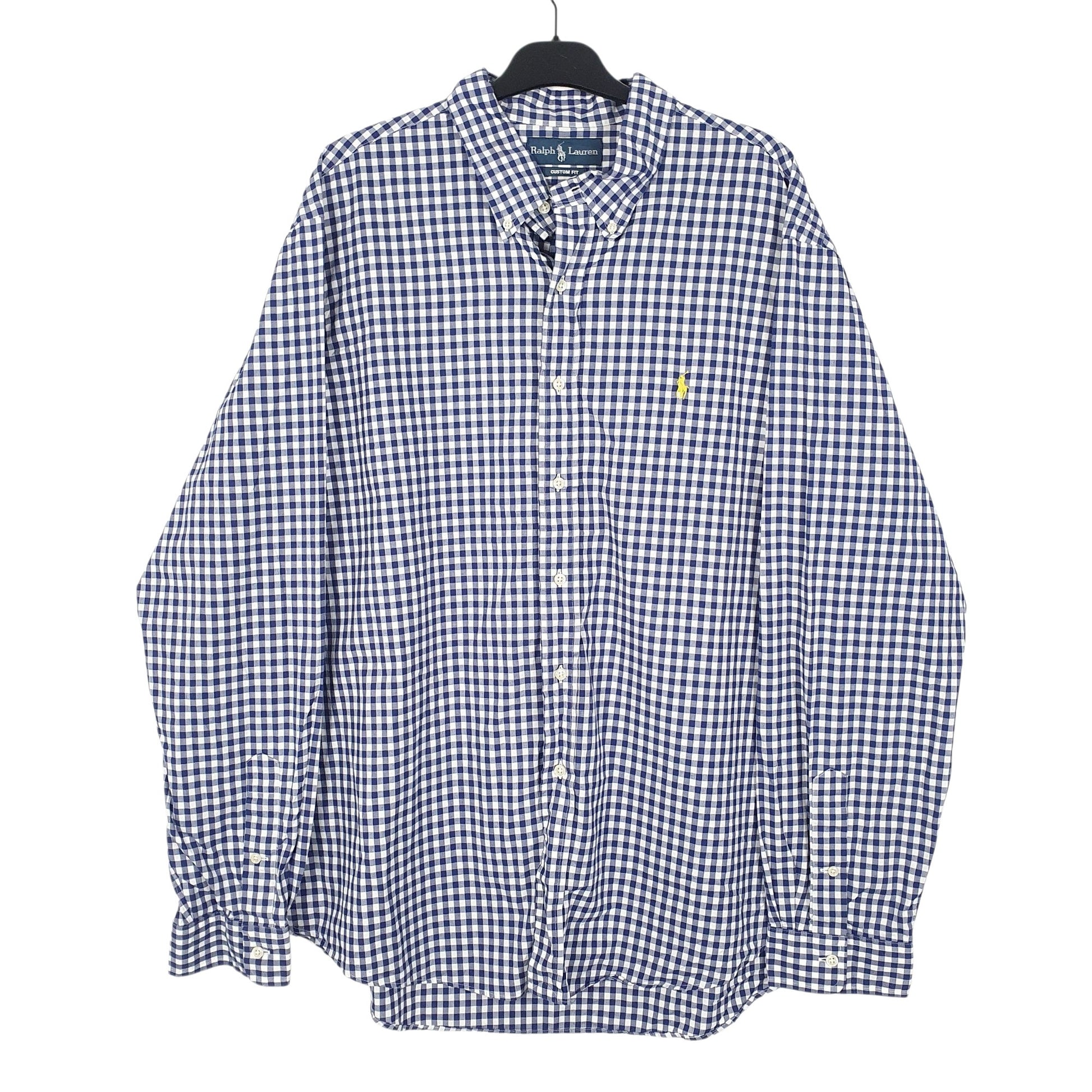 Mens Blue Ralph Lauren  Long Sleeve Shirt