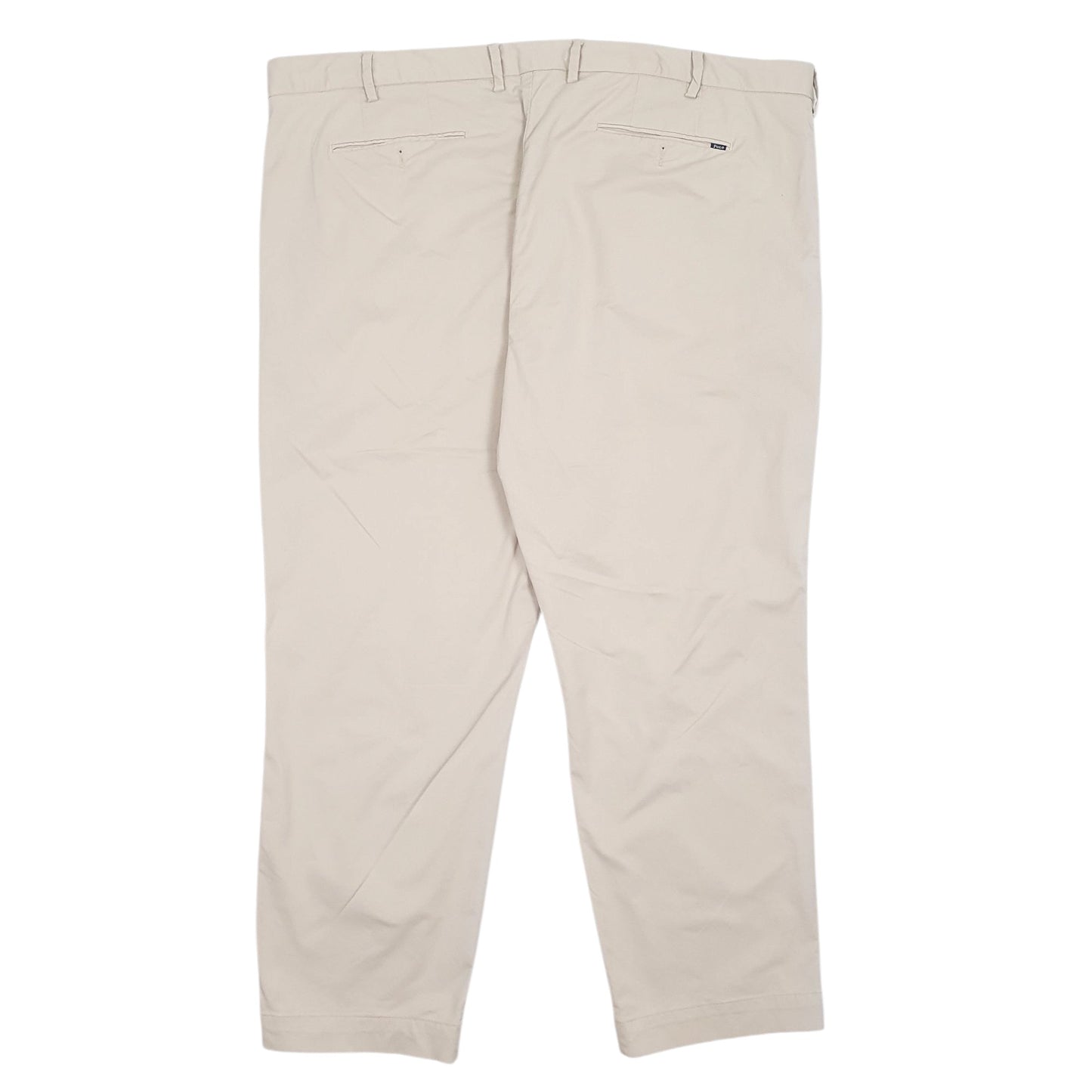 Mens Beige Polo Ralph Lauren Stretch Classic Fit  Trousers