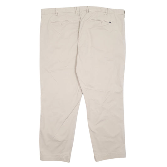 Mens Beige Polo Ralph Lauren Stretch Classic Fit  Trousers
