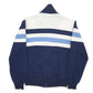 Mens Navy Adidas  Full Zip Jumper