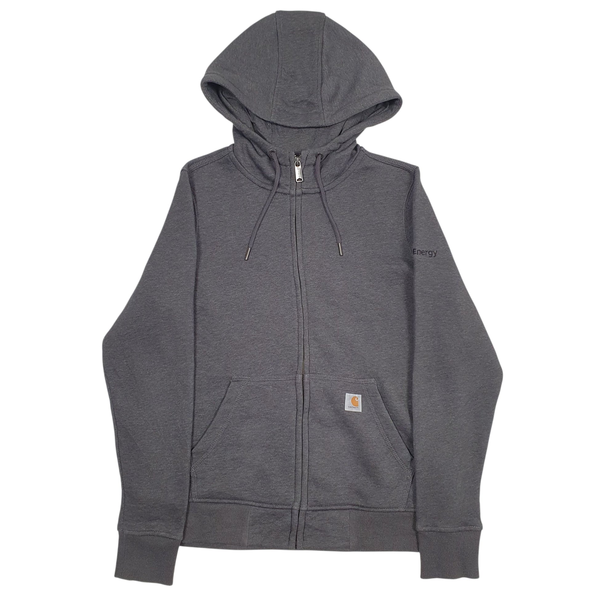 Womens Grey Carhartt  Full Zip Jumper
