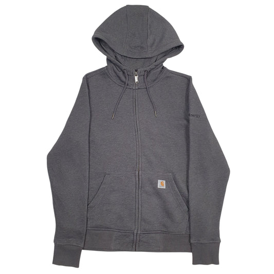 Womens Grey Carhartt  Full Zip Jumper
