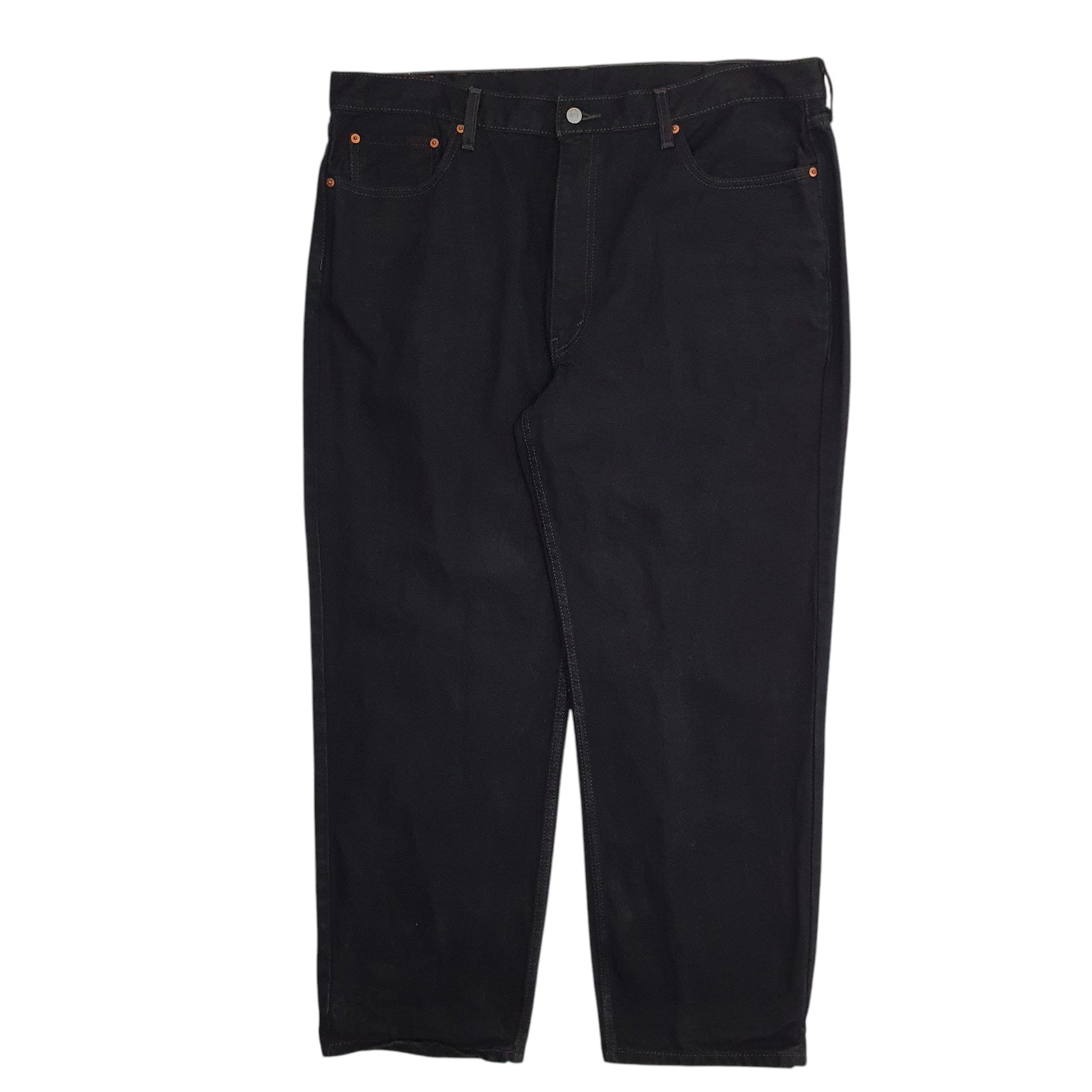 Mens Black Levis  550 JeansW42 L30