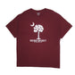 Mens Burgundy Champion Winthrop University Short Sleeve T Shirt