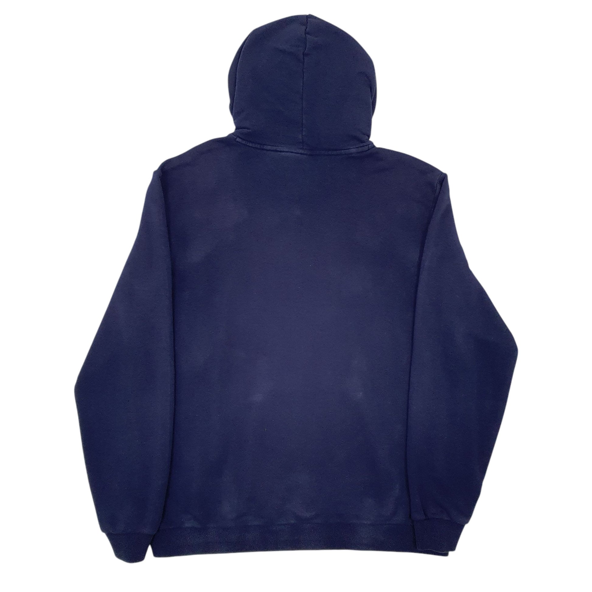 Mens Navy Puma Spellout Hoodie Jumper