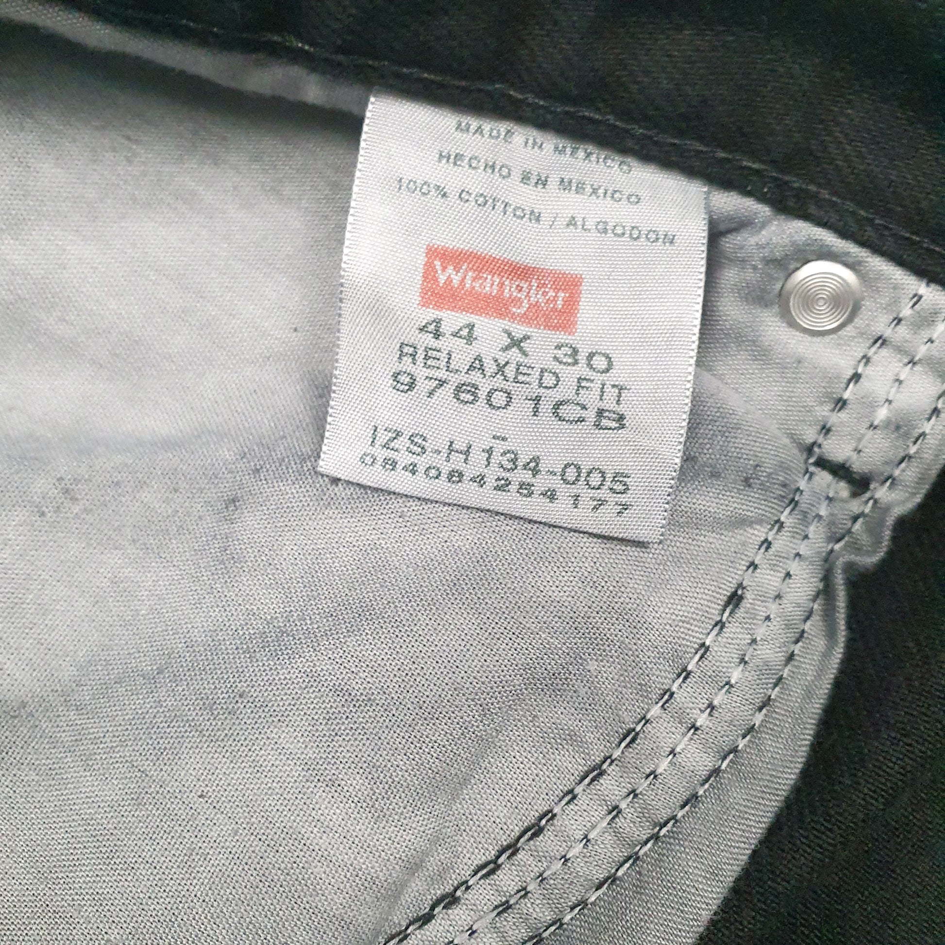 Mens Black Wrangler   Jeans