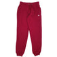 Mens Burgundy Champion Reverse Weave Jogger Trousers