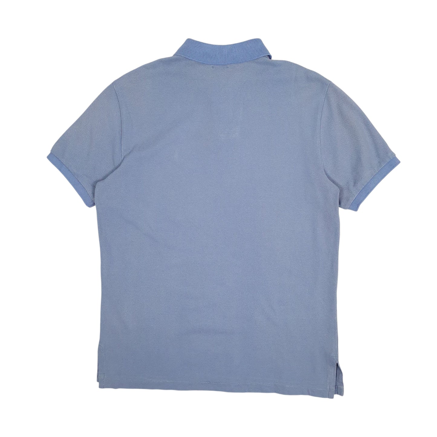 Mens Blue Polo Ralph Lauren Custom Fit  Polo Shirt