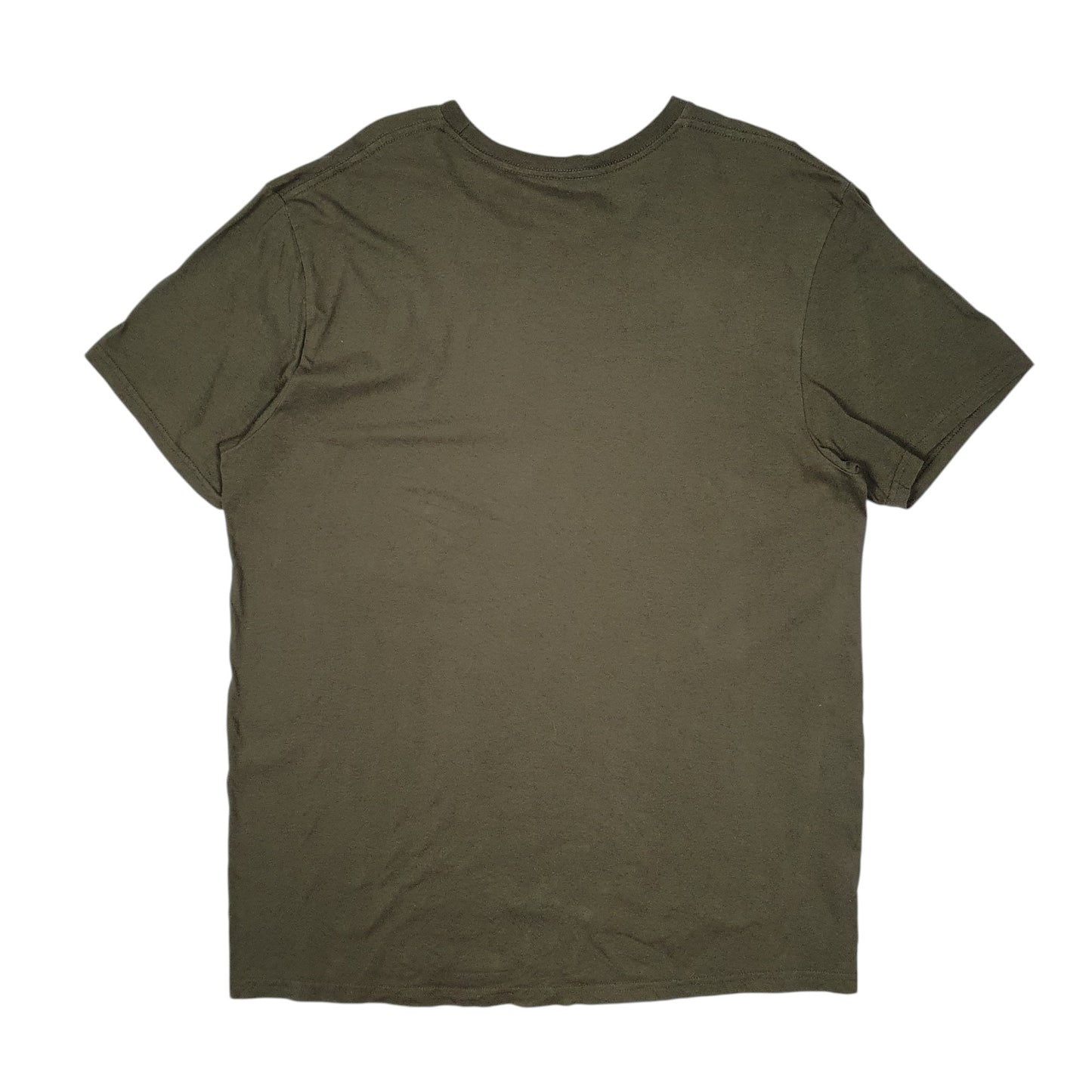 Mens Green Great American Lakes & Timber Made in USA  T Shirt