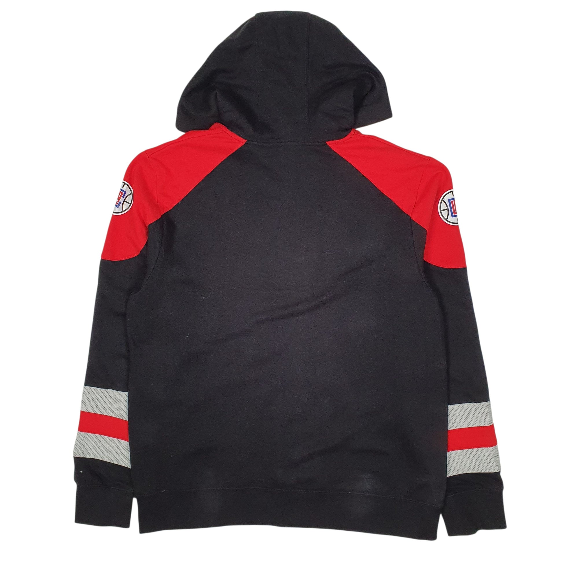 Mens Black Majestic NBA LA Clippers Hoodie Jumper