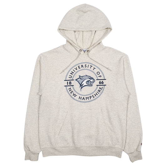 Mens Grey Champion University Of New Hampshire Hoodie Jumper