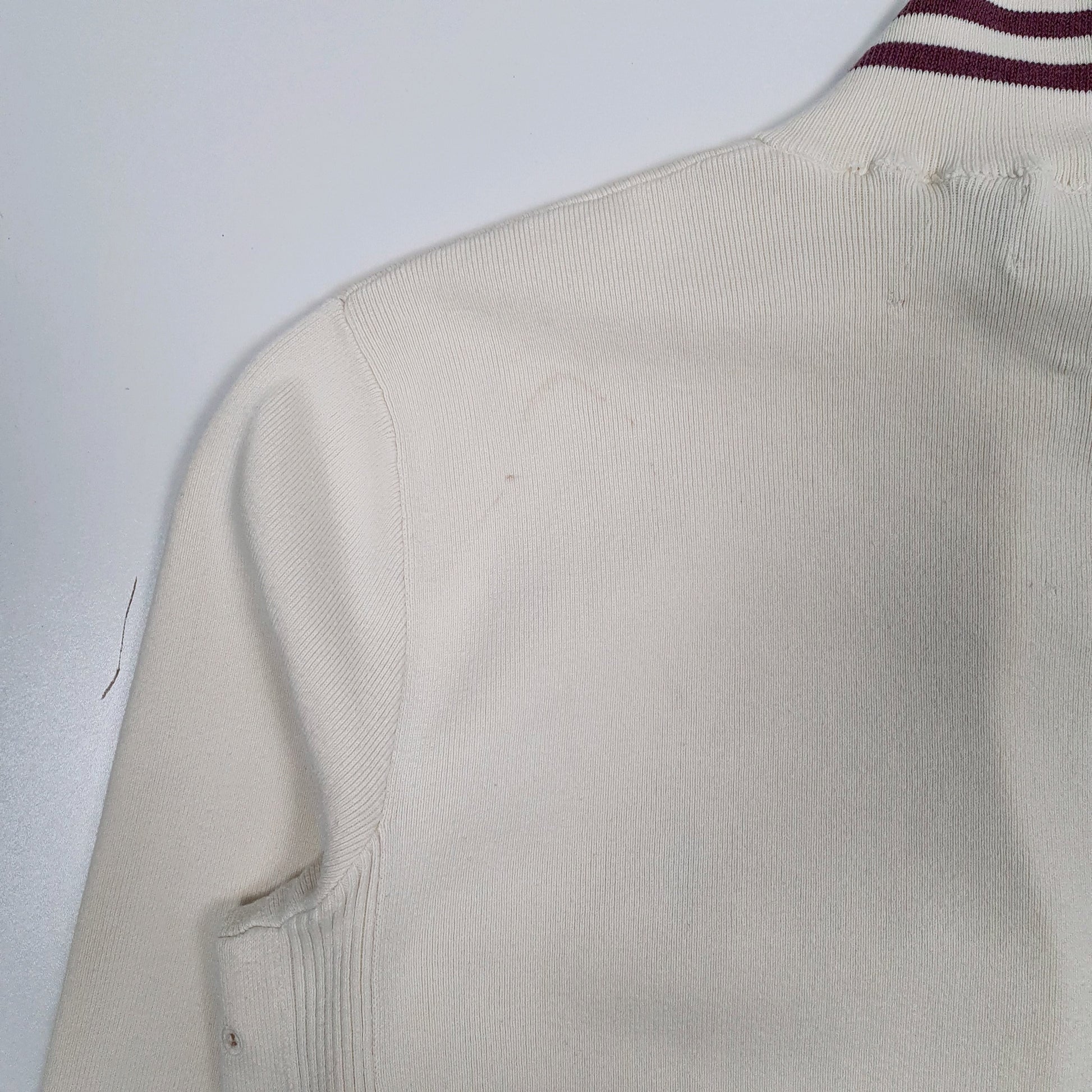 Mens Cream Polo Ralph Lauren  Full Zip Jumper