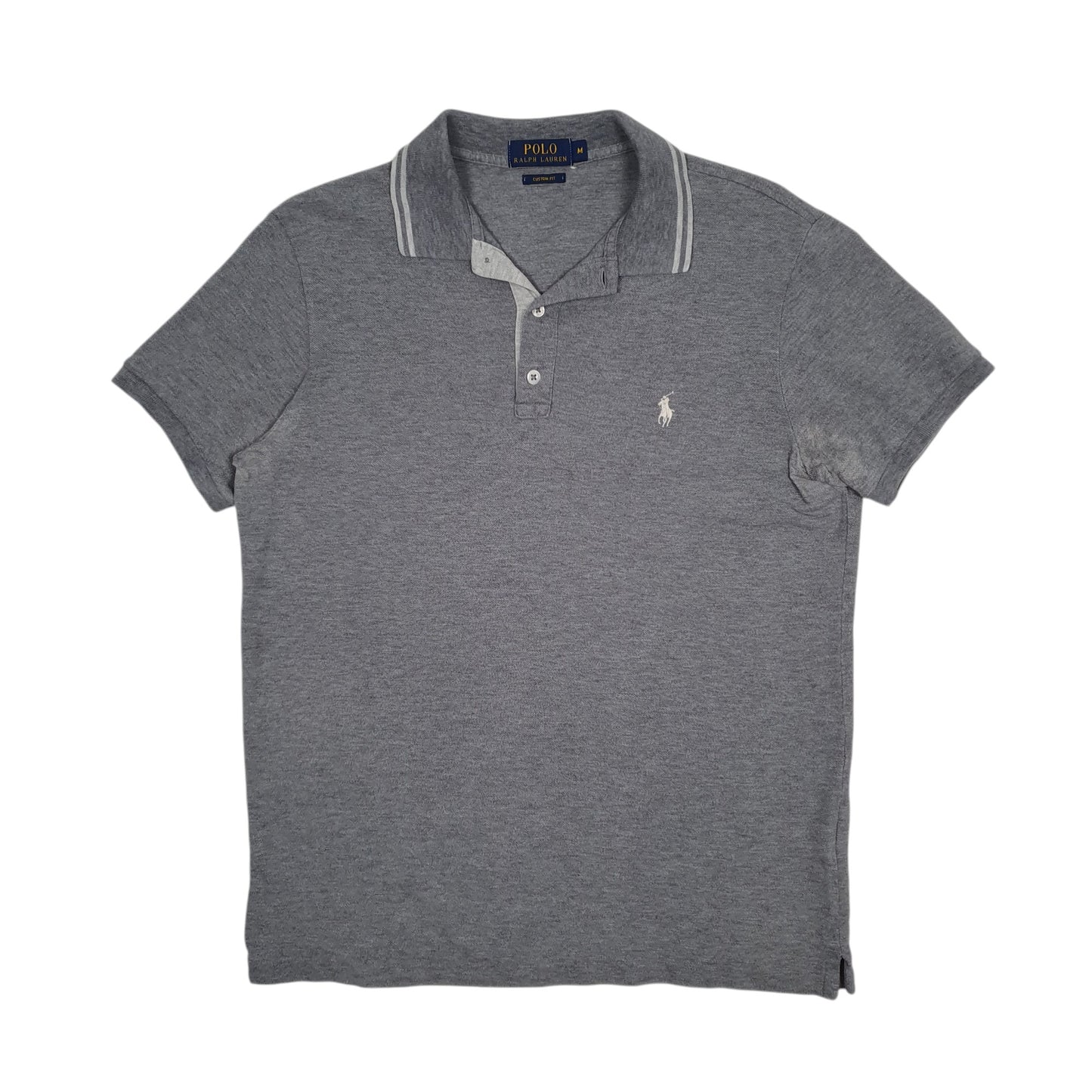 Mens Grey Polo Ralph Lauren  Short Sleeve Polo Shirt