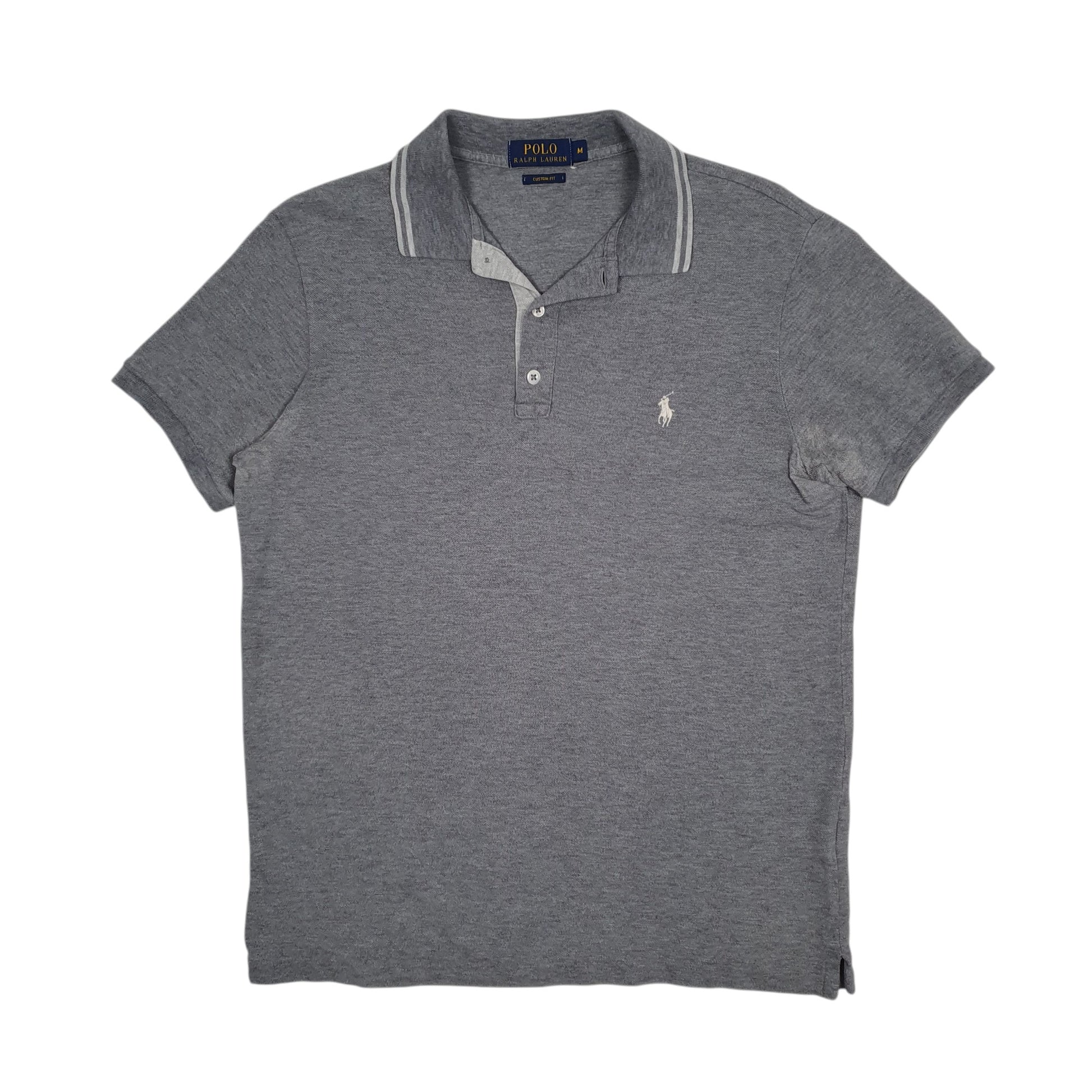 Mens Grey Polo Ralph Lauren  Short Sleeve Polo Shirt