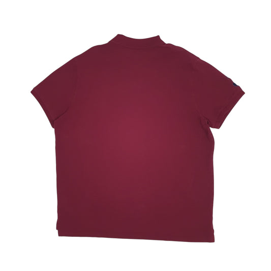 Mens Burgundy Polo Ralph Lauren   Polo Shirt