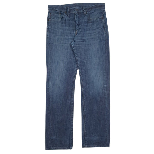 Mens Blue Levis  513 JeansW34 L32