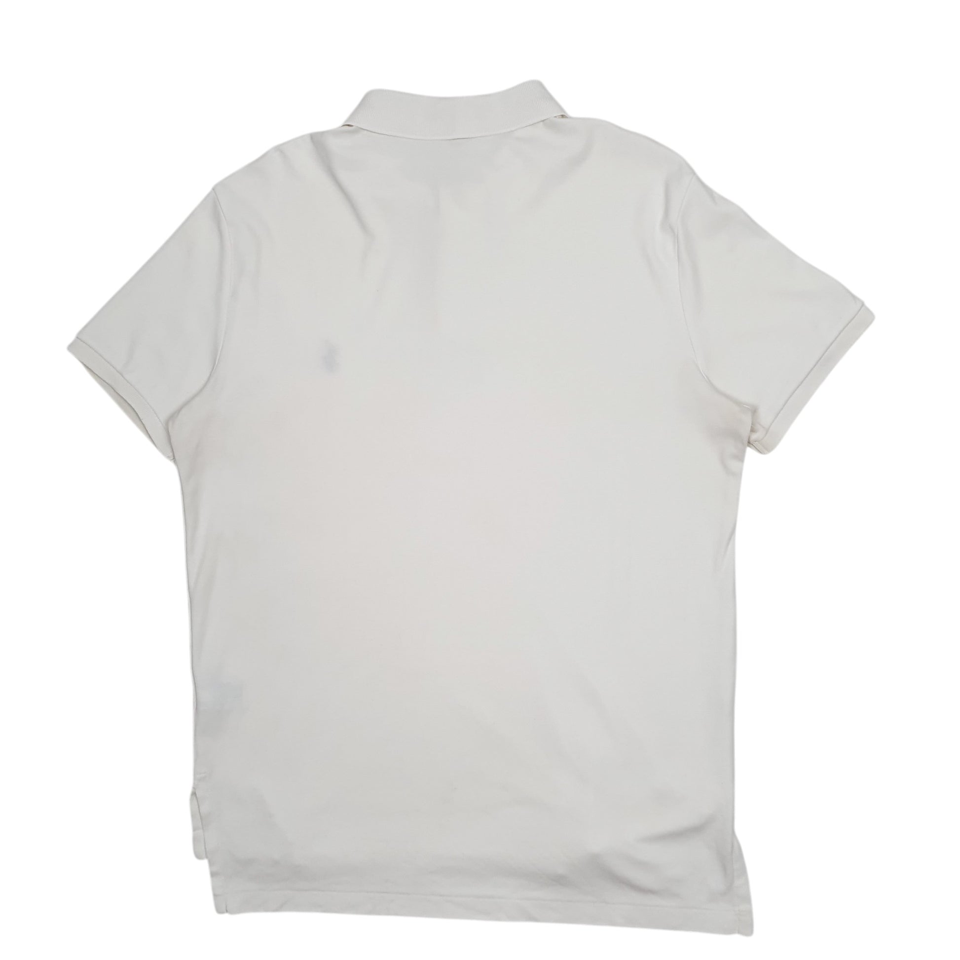 Mens White Polo Ralph Lauren   Polo Shirt