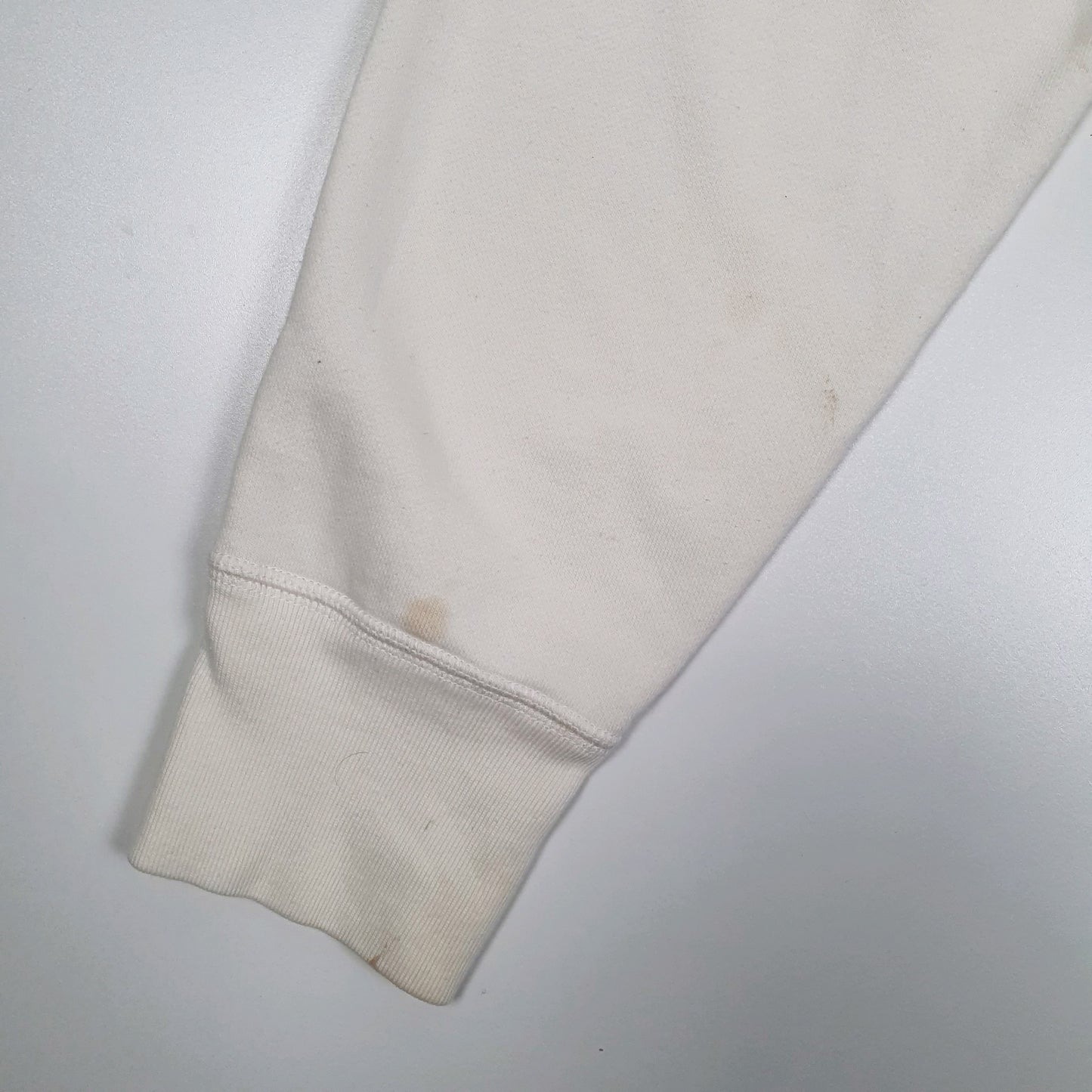 Mens Cream Uniqlo Disney Mickey Mouse Crewneck Jumper