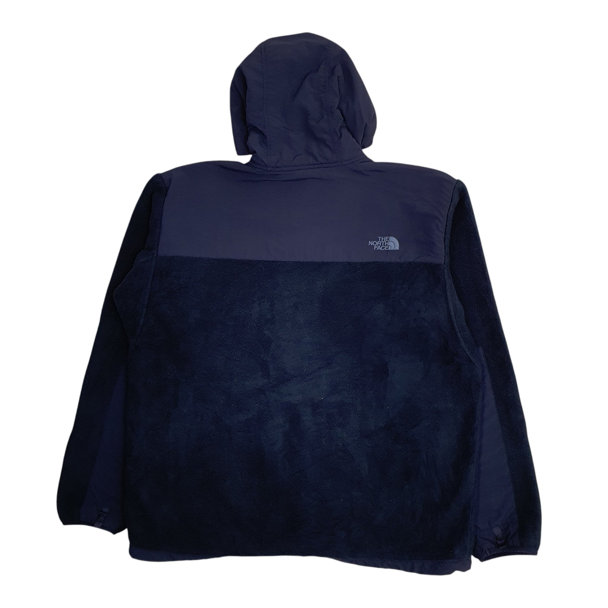 Mens Navy The North Face Denali Hoodie Fleece  Coat