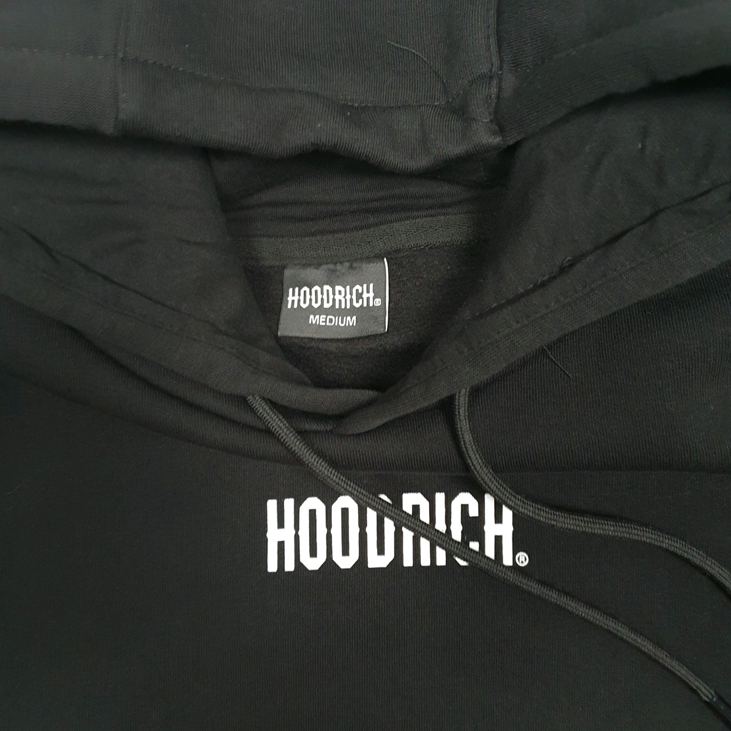 Mens Black Hoodrich  Hoodie Jumper