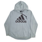 Womens Blue Adidas  Hoodie Jumper