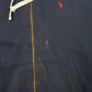 Mens Navy Polo Ralph Lauren Hoodie Full Zip Jumper