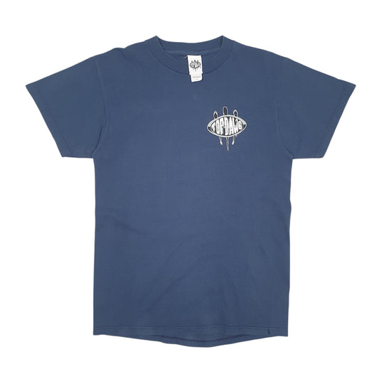 Mens Navy Top Dawg Vintage 90s Short Sleeve T Shirt