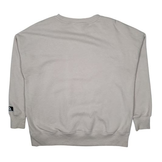 Mens Cream Reebok  Crewneck Jumper