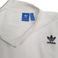 Mens White Adidas Cropped Crewneck Jumper