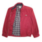Mens Red Lacoste Bomber  Coat