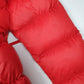 Mens Red The North Face Nuptse  Coat