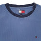 Mens Blue Tommy Hilfiger  Crewneck Jumper