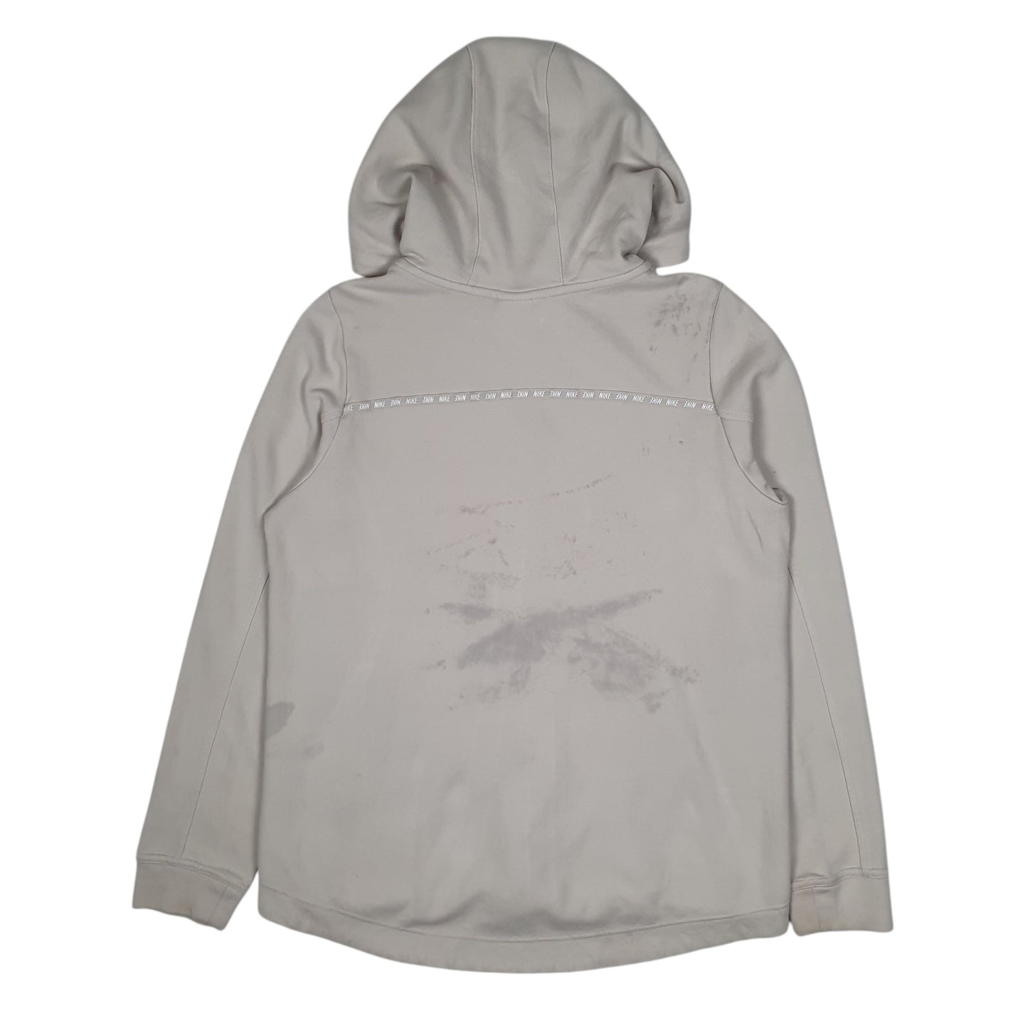 Mens Grey Nike Hoodie Full Zip Jumper