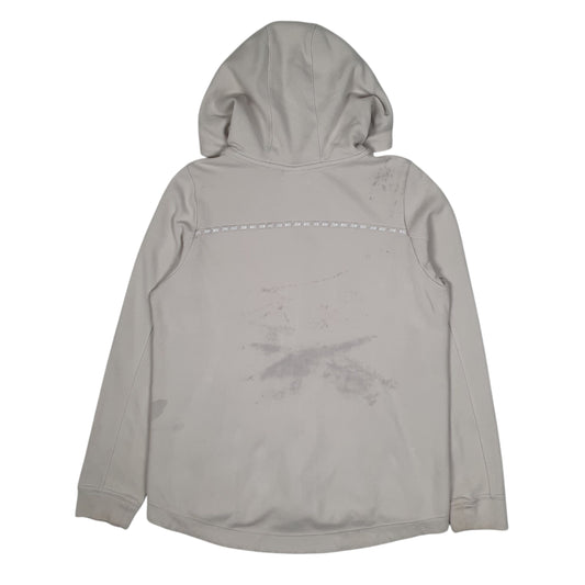 Mens Grey Nike Hoodie Full Zip Jumper