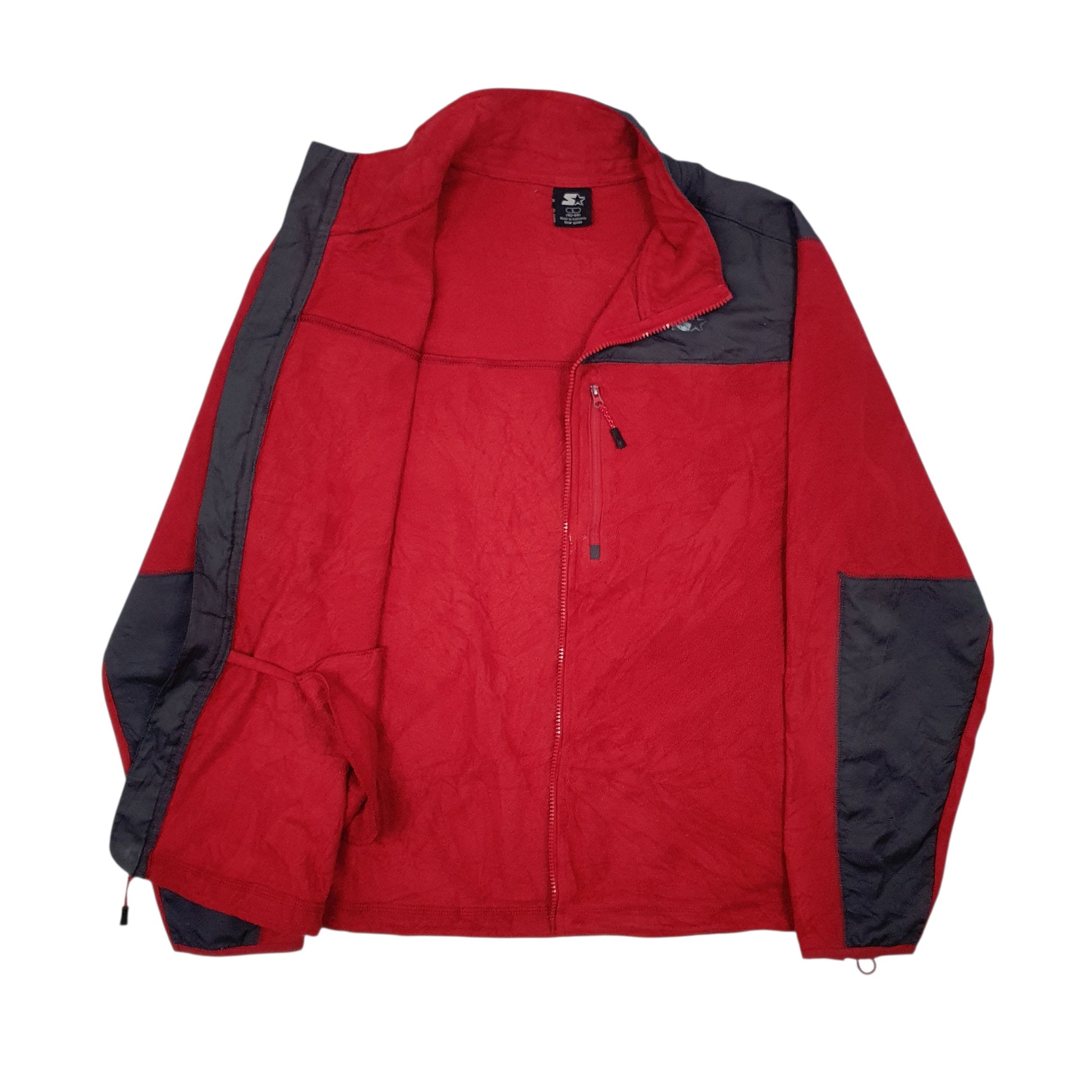 Mens Red Starter  Full Zip Jumper