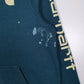 Womens Green Carhartt  Hoodie Jumper