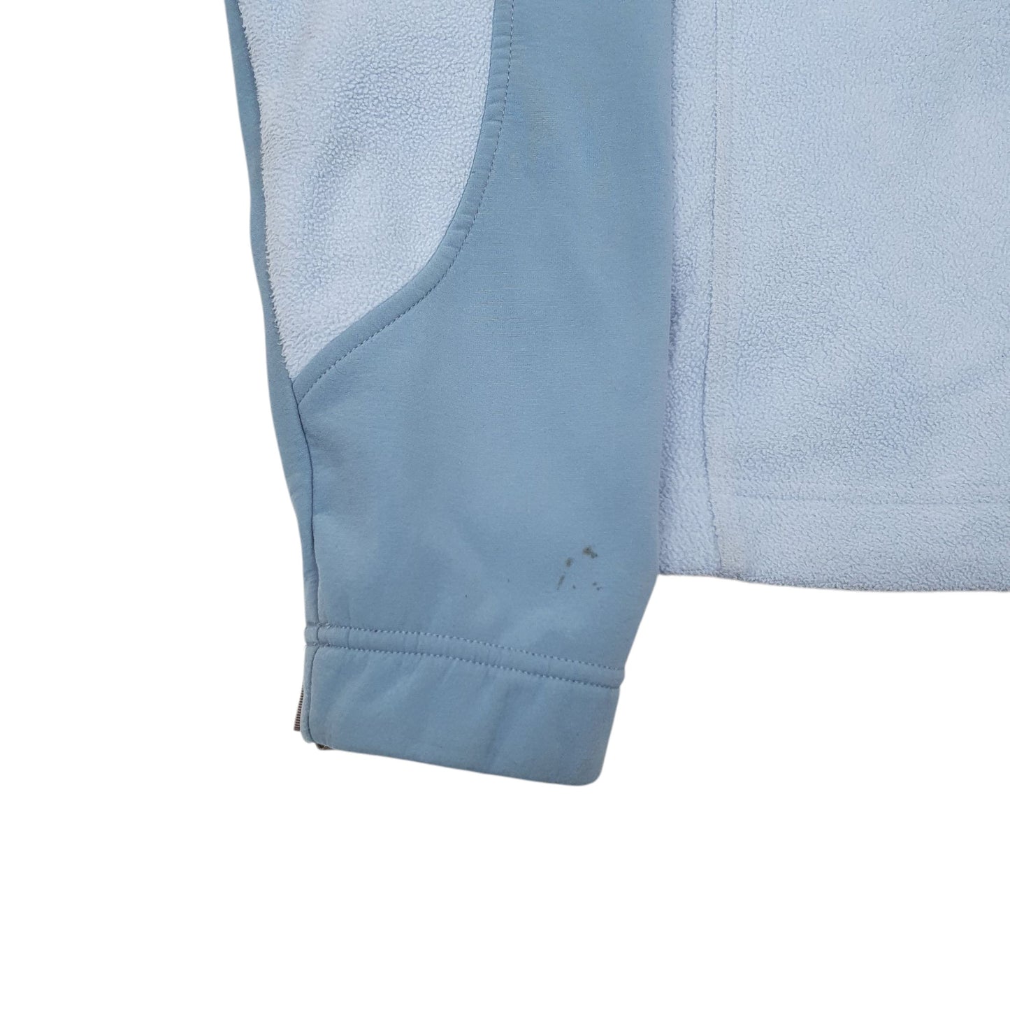 Womens Blue The North Face Fleece Windstopper Full Zip Coat