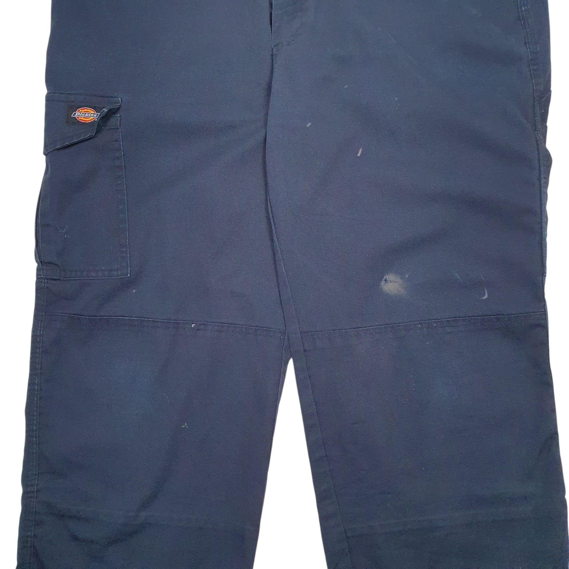 Mens Navy Dickies Workwear  Trousers