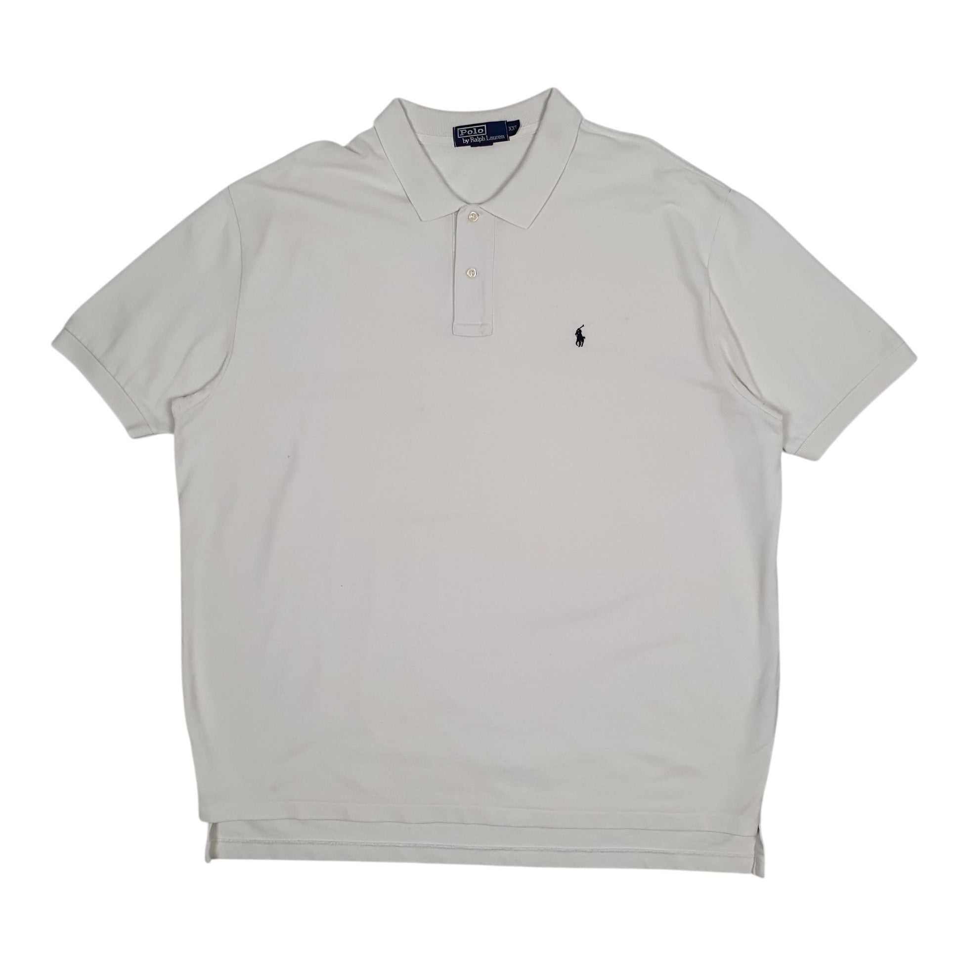 Mens White Polo Ralph Lauren  Short Sleeve Polo Shirt