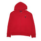 Mens Red Polo Ralph Lauren Polo Bear Hoodie Full Zip Jumper