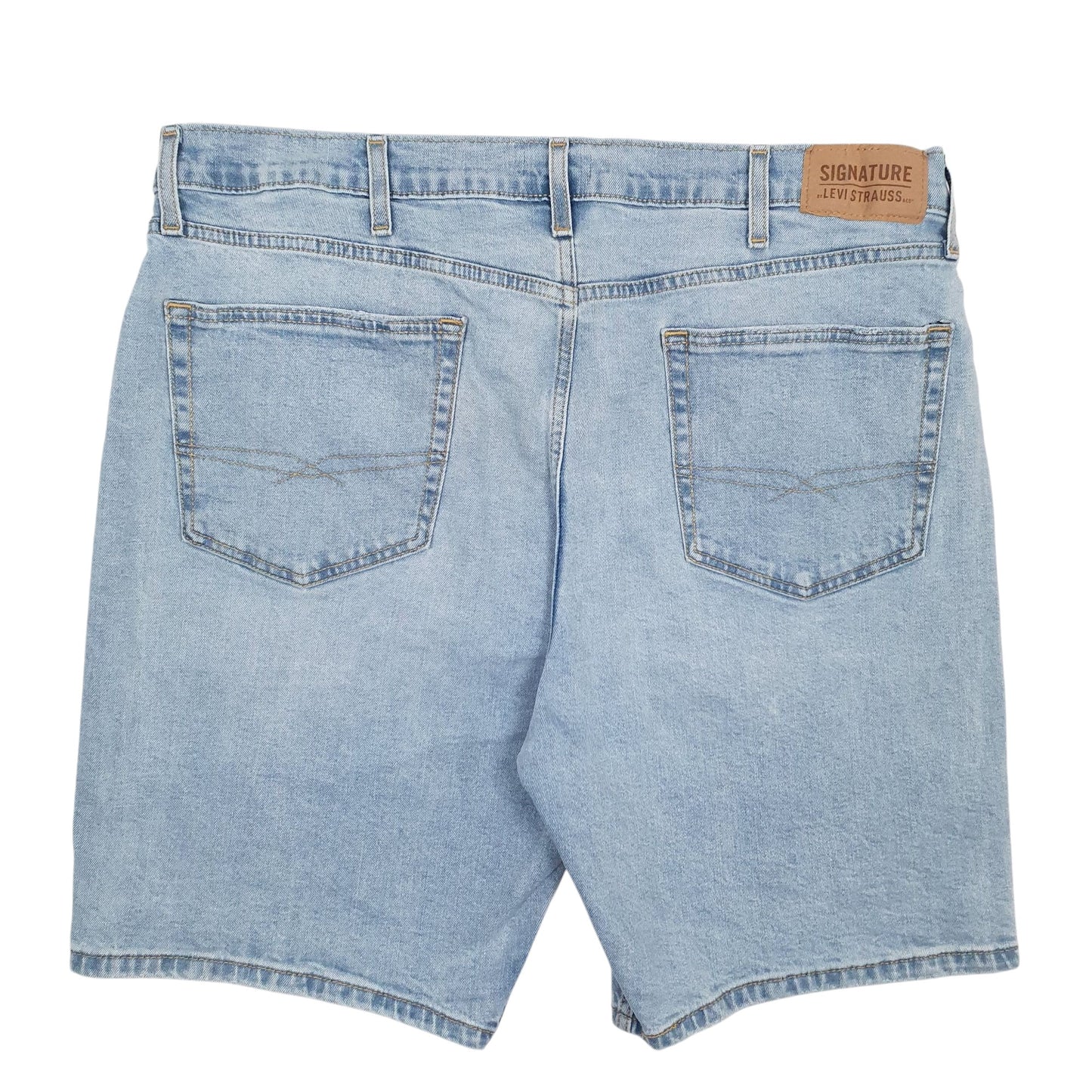 Mens Blue Levis Signature Hoodie Shorts