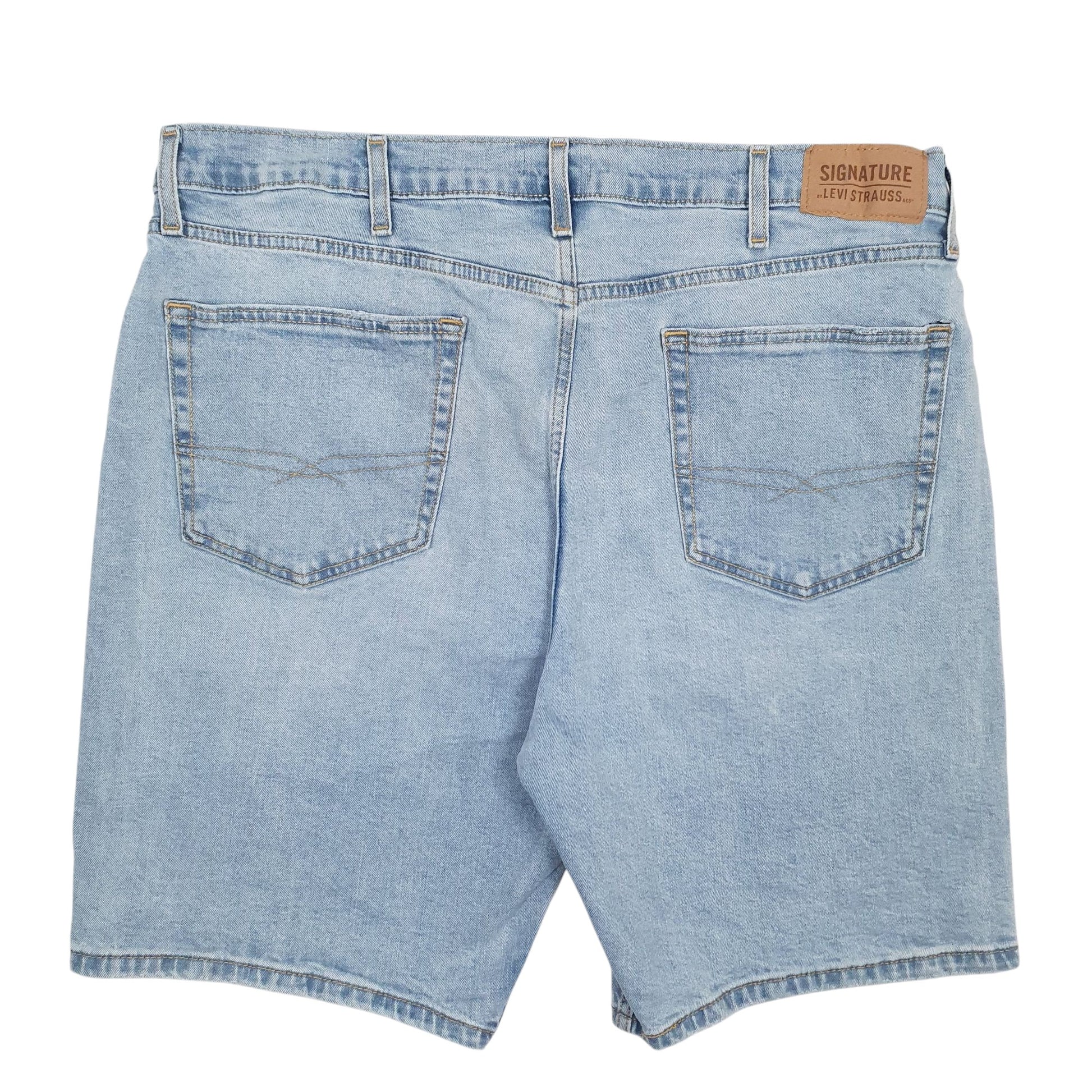 Mens Blue Levis Signature Hoodie Shorts