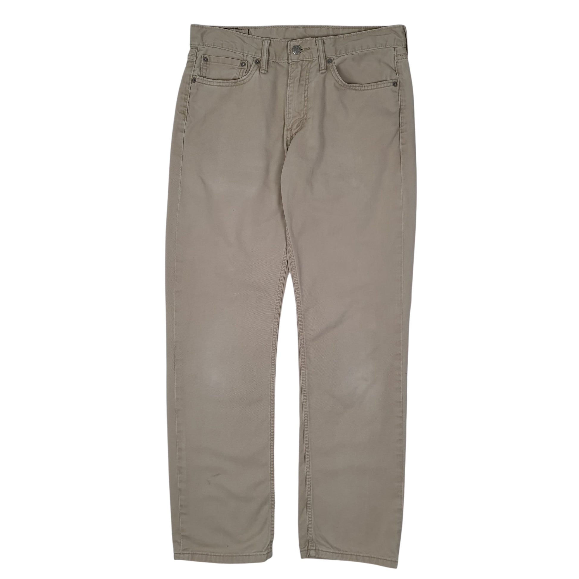 Mens Beige Levis  Chino Trousers
